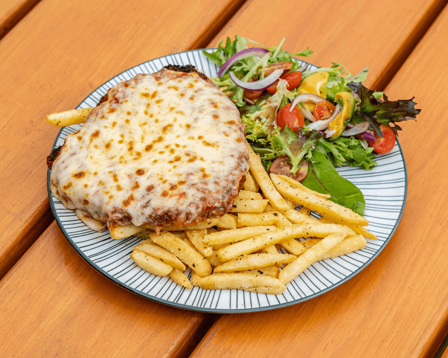 Ham & Chicken Parma