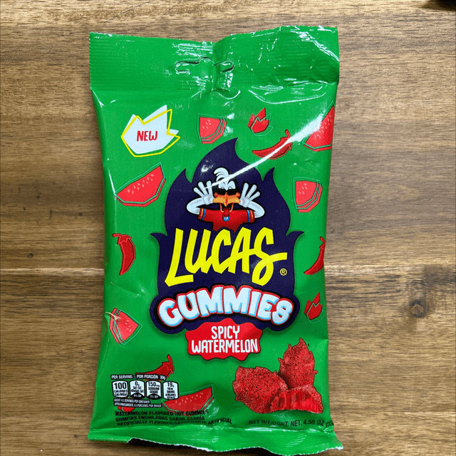 Lucas Gummies Spicy Watermelon 130g (Mexico)