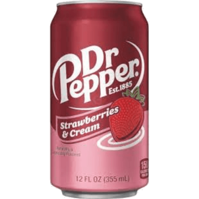Dr Pepper Strawberry &amp; Cream 355mL